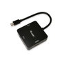 Equip Adaptador Mini DisplayPort a DVI-D + VGA (D-Sub) + HDMI Negro