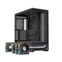 Einarex S800 RGB Negra con Cristal Templado y 4 Ventiladores