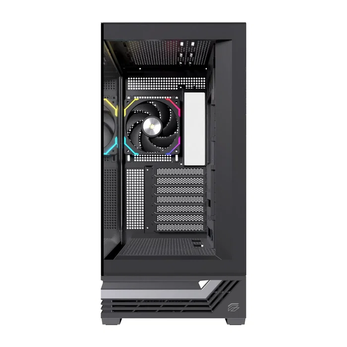 Einarex S800 RGB Negra con Cristal Templado y 4 Ventiladores
