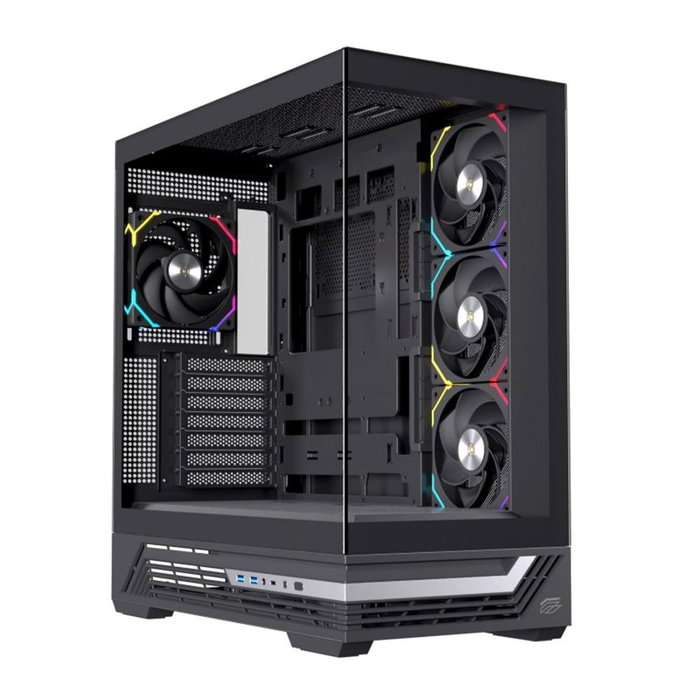 Einarex S800 RGB Caja ATX Semitorre 4 Fans Negra EXCS-PR-800R-B