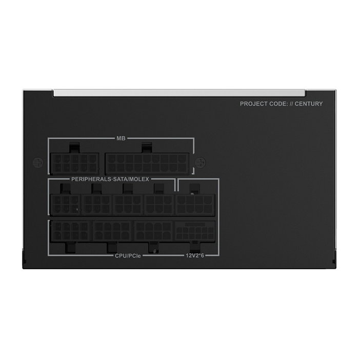 Montech CENTURY II 850W 80 PLUS Gold Plata/Negro Montech CENTURY II 850W 80 PLUS Gold Plata/Negro