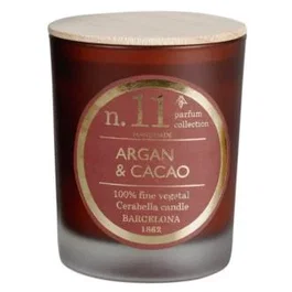 CERABELLA Perf11 Vela Vaso Argan-Cacao 7,5X9Cm 1Ud Vela Artesanal Perfumada