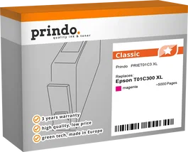 Prindo Cartucho de tinta magenta PRIET01C3 Classic XL