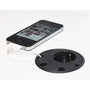 Forming Function Powerdot - Enchufe con 4 Pasacables para Escritorio, Instalación Empotrada