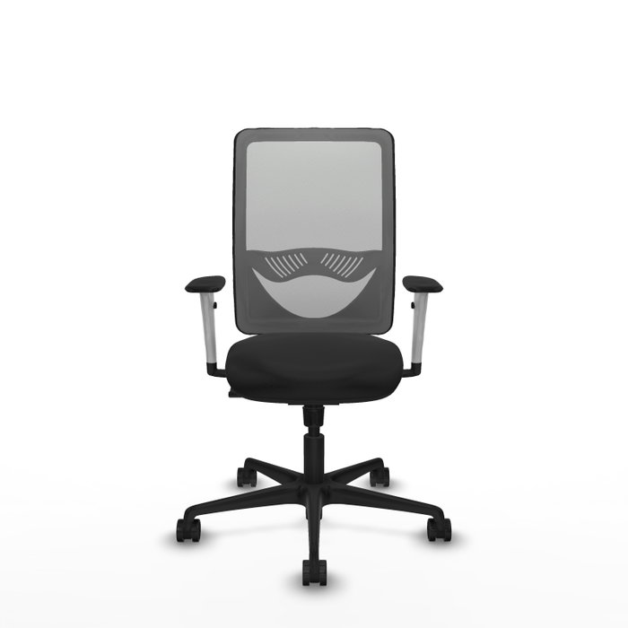 PIQUERAS Y CRESPO Silla de oficina Zulema con mecanismo Sincro, Negro y Gris PIQUERAS Y CRESPO Silla de oficina Zulema con mecanismo Sincro, Negro y Gris