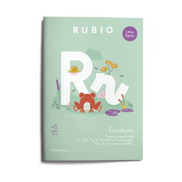 RUBIO Cuaderno A4 Escritura con Letra Ligada Vol.2 (+5 años)