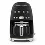 Cafetera de Goteo Smeg DCF02BLMEU 1050 W Negro mate