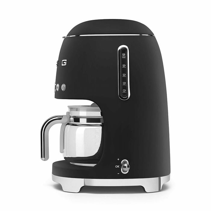 Cafetera de Goteo Smeg DCF02BLMEU 1050 W Negro mate