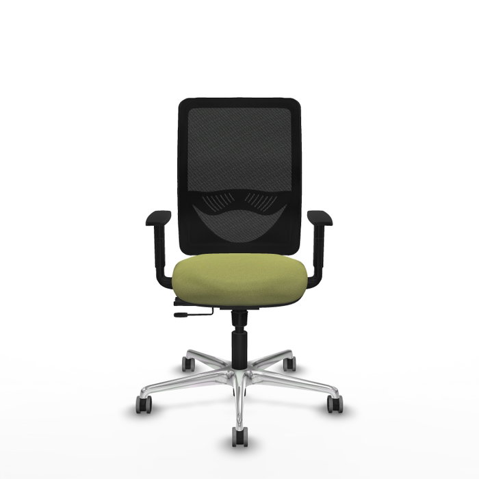 PIQUERAS Y CRESPO Silla de oficina Zulema con mecanismo Sincro/Traslack Verde oliva/Negro PIQUERAS Y CRESPO Silla de oficina Zulema con mecanismo Sincro/Traslack Verde oliva/Negro