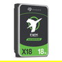 Seagate Exos X18 18TB HDD SATA 6Gb/s 7200RPM 256MB Cache 3.5" Unidad de disco duro para servidor 24x7