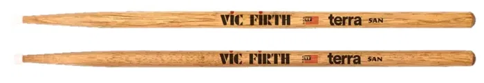 Vic Firth Baquetas American Classic 5AN Terra Nylon Para Batería
