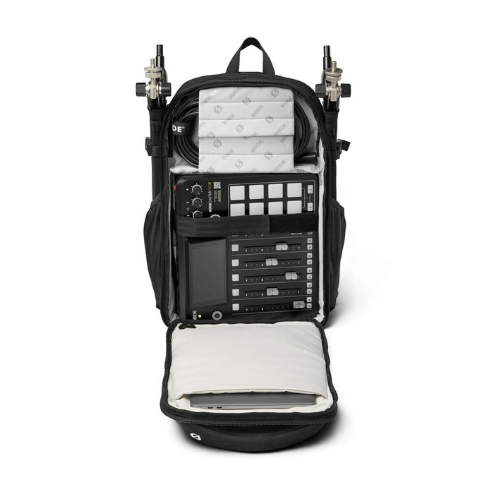 RODE Backpack Bolsa de Transporte para RØDECaster Pro / Pro II hasta 16" Laptop con Compartimentos