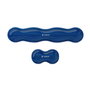Subblim Pack Ergo Crystal Flex Reposamuñecas Teclado y Ratón Azul Oscuro