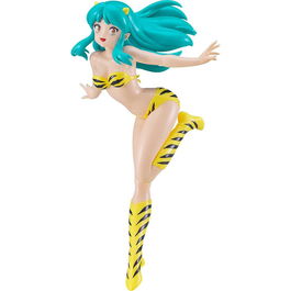 Max Factory - Figura Plamax Lum de Urusei Yatsura - Kit de Modelo para Montar con Placas Faciales Intercambiables y Bikini Estampado de Tigre - Altura 20 cm