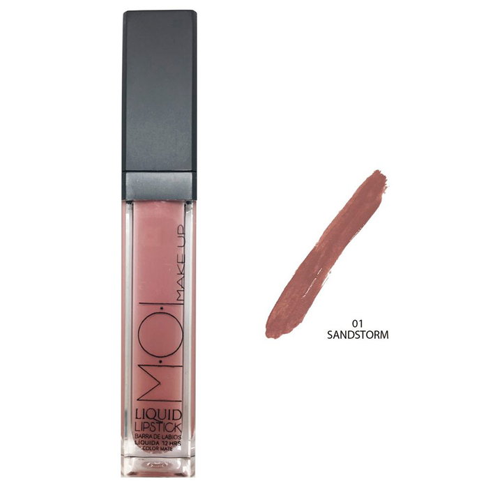Moi LIQUID LIPSTICK barra de labios #01-Sandstorm 6 ml