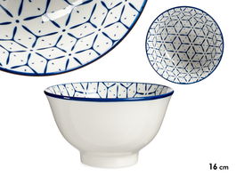 Vessia Bowl Griego Azul Porcelana 16 cm (Set de 24)