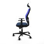 PIQUERAS Y CRESPO Silla de oficina Jorquera Azul Marino y Azul