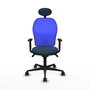 PIQUERAS Y CRESPO Silla de oficina Jorquera Azul Marino y Azul