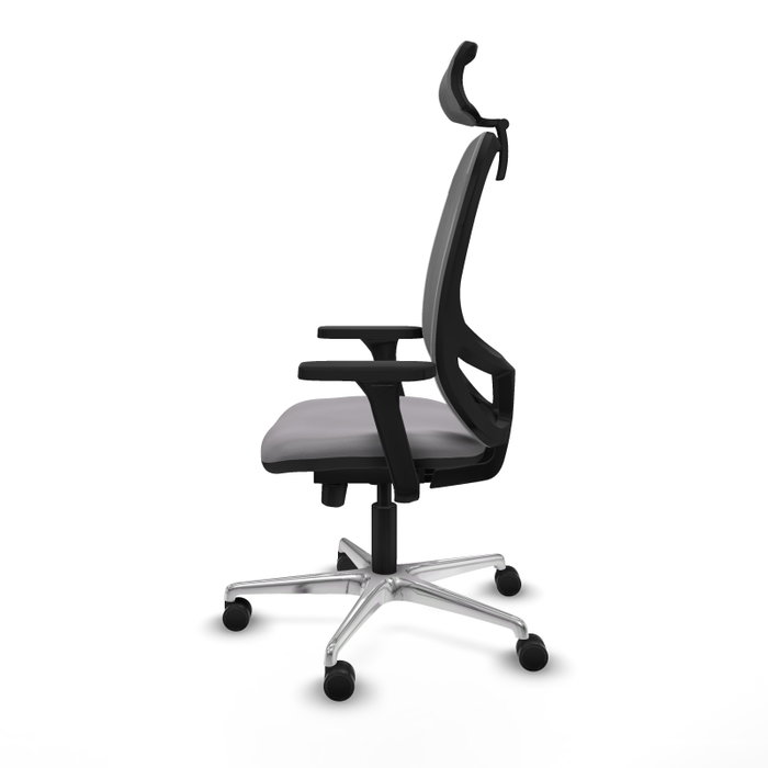 PIQUERAS Y CRESPO Silla de oficina Cilanco Gris con mecanismo Sincro/Traslack