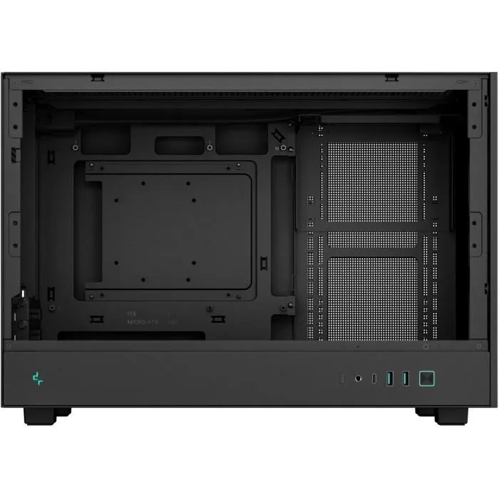 Deepcool DEE6933412765233 Caja Minitorre Formato M-ATX Negra sin Fuente de Alimentación
