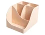 Plasticforte Cubilete portalapices Skandi plastico reciclado color nude 155x119x109 mm