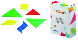 Dohe Tangram 1024 - Juego Educativo de 7 Piezas para Desarrollo Espacial y Creatividad, a Partir de 6 Años