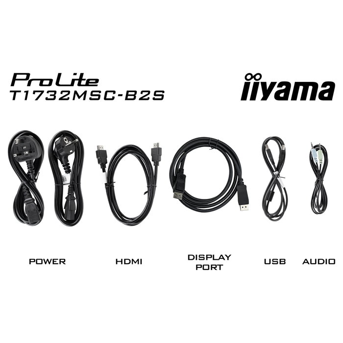 iiyama ProLite T1732MSC-B2S Monitor Táctil de 17 pulgadas 1280 x 1024