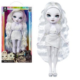 MGA Shadow High Natasha Zima - Muñeca con Pelo Blanco Ondulado, Ojos de Cristal y Ropa Blanca (Referencia 570608)