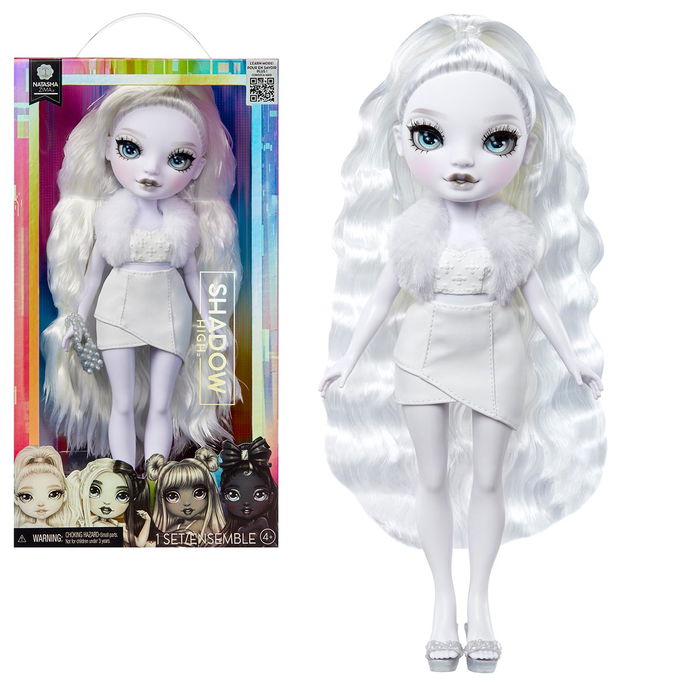 MGA Shadow High Natasha Zima - Muñeca con Pelo Blanco Ondulado, Ojos de Cristal y Ropa Blanca (Referencia 570608) MGA Shadow High Natasha Zima - Muñeca con Pelo Blanco Ondulado, Ojos de Cristal y Ropa Blanca (Referencia 570608)