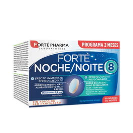 Forté Pharma Forté Noche 8h Adormecimiento Más Rápido Para Alteraciones del Sueño - Comprimidos, 60 unidades