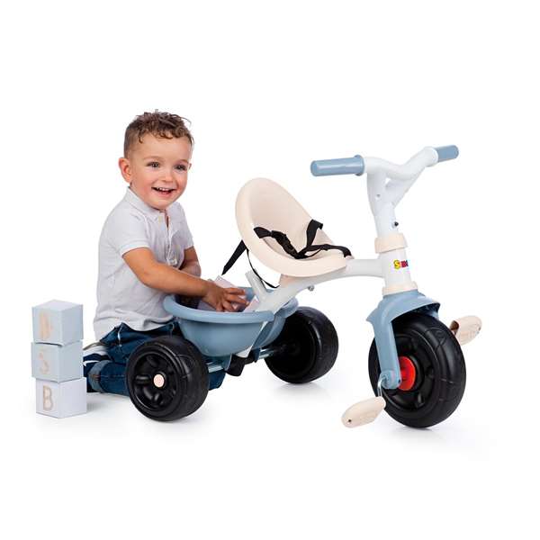 Smoby Triciclo Be Fun Azul 68x52x52 cm Edad Mínima Recomendada: 15 Meses