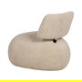 Sillón Beige Tejido Salón 67 X 73 X 67 cm