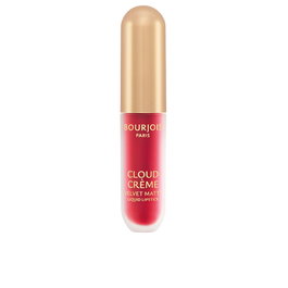 Bourjois Labial Líquido Cloud Crème Velvet Mate #07 Red-Y or Not, Textura Cremosa Suave, Acabado Mate Natural, 3 ml