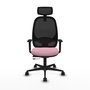 PIQUERAS Y CRESPO Silla de oficina Cilanco Rosa con mecanismo Sincro/Traslack