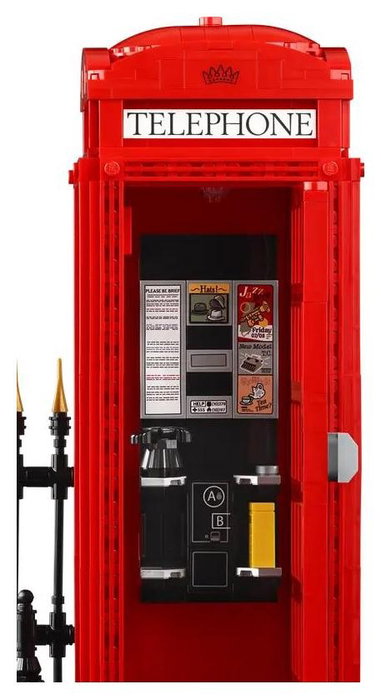 LEGO Ideas Cabina Telefónica Roja de Londres 21347