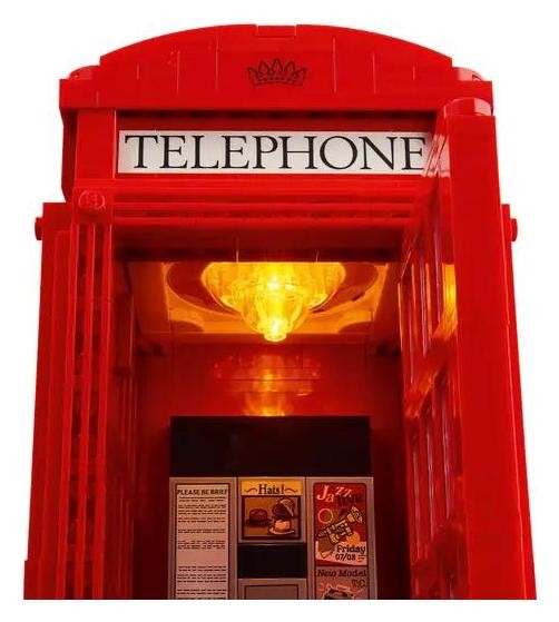 LEGO Ideas Cabina Telefónica Roja de Londres 21347