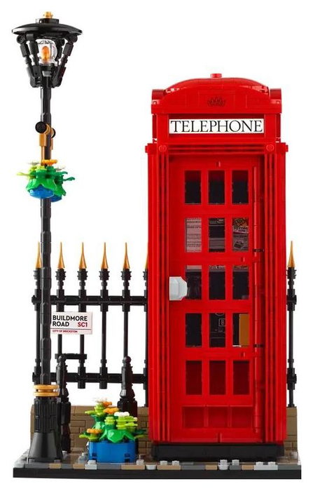 LEGO Ideas Cabina Telefónica Roja de Londres 21347