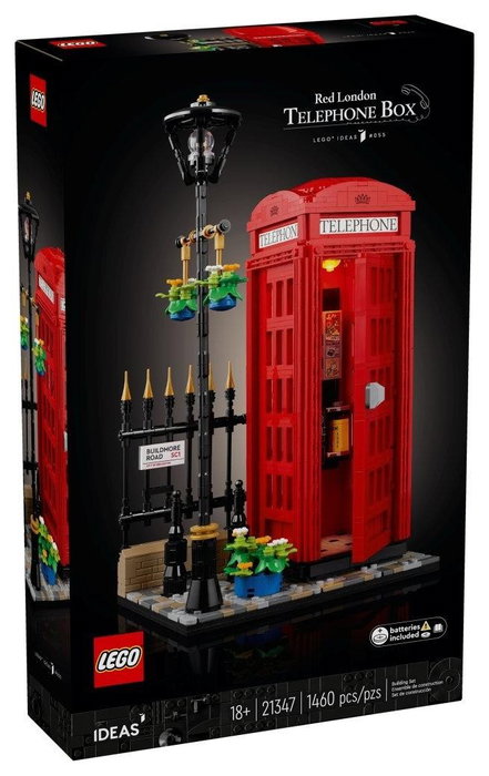 LEGO Ideas Cabina Telefónica Roja de Londres 21347