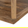 Mesa Centro Marrón Madera de Mango Salón 130 X 80 X 45 cm