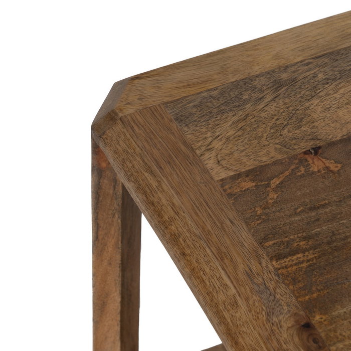 Mesa Centro Marrón Madera de Mango Salón 130 X 80 X 45 cm Mesa Centro Marrón Madera de Mango Salón 130 X 80 X 45 cm