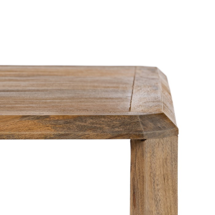 Mesa Centro Marrón Madera de Mango Salón 130 X 80 X 45 cm Mesa Centro Marrón Madera de Mango Salón 130 X 80 X 45 cm