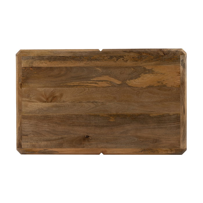 Mesa Centro Marrón Madera de Mango Salón 130 X 80 X 45 cm Mesa Centro Marrón Madera de Mango Salón 130 X 80 X 45 cm