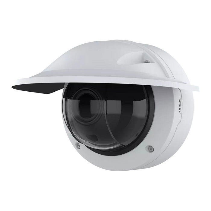 AXIS Cámara de Seguridad IP Dome Q3546-LVE 4MP con Zoom Óptico 2.2x, WDR, Visión Nocturna 60m, Resistente IP66 IK10, para Interior y Exterior
