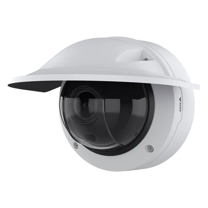 AXIS Cámara de Seguridad IP Dome Q3546-LVE 4MP con Zoom Óptico 2.2x, WDR, Visión Nocturna 60m, Resistente IP66 IK10, para Interior y Exterior