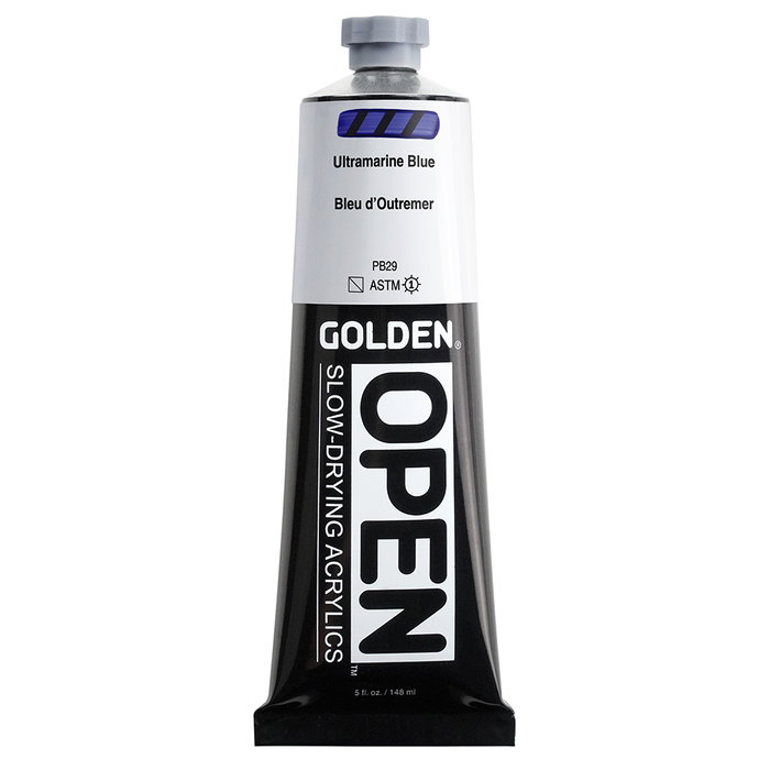Golden OPEN Colores Acrílicos Azul Ultramar 148 ml Golden OPEN Colores Acrílicos Azul Ultramar 148 ml