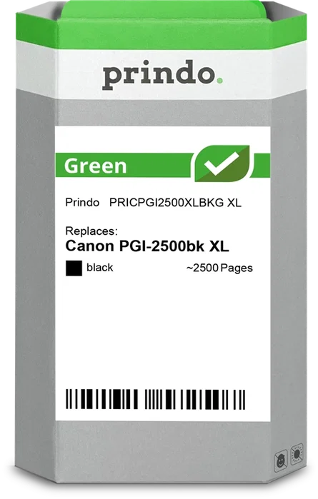 Prindo Cartucho de tinta Green XL PRICPGI2500XLBKG Verde Prindo Cartucho de tinta Green XL PRICPGI2500XLBKG Verde