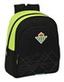 Mochila Escolar Real Betis Balompié Negro Lima 28 x 34 x 10 cm