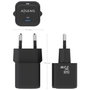 Aisens Cargador GaN 35W USB-C Negro ASCH-35W1P023-BK