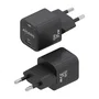 Aisens Cargador GaN 35W USB-C PD3.0 QC4.0 Negro ASCH-35W1P023-BK