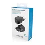 Aisens Cargador GaN 35W USB-C PD3.0 QC4.0 Negro ASCH-35W1P023-BK
